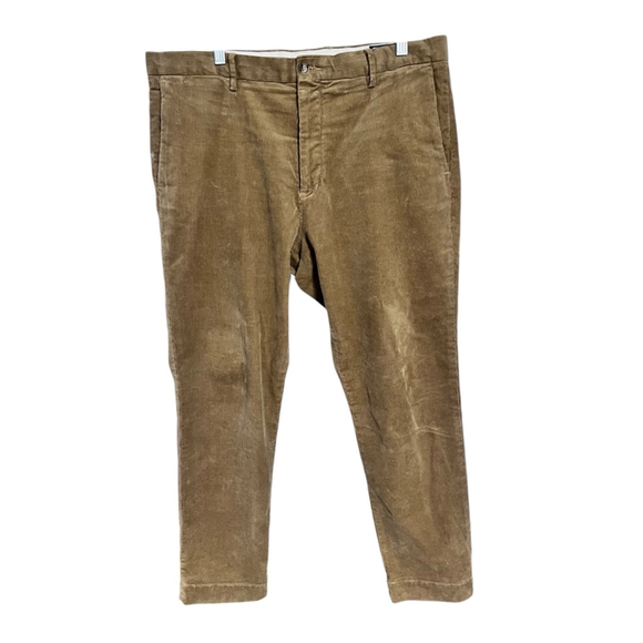 Men's Tan Corduroy Pants - Picture 1 of 8